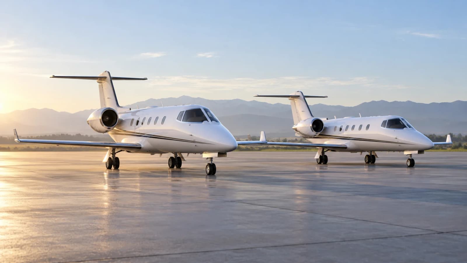 Illustrative aircraft concept used for the Learjet 35/36 to Learjet 31/31A differential legacy Type Training record