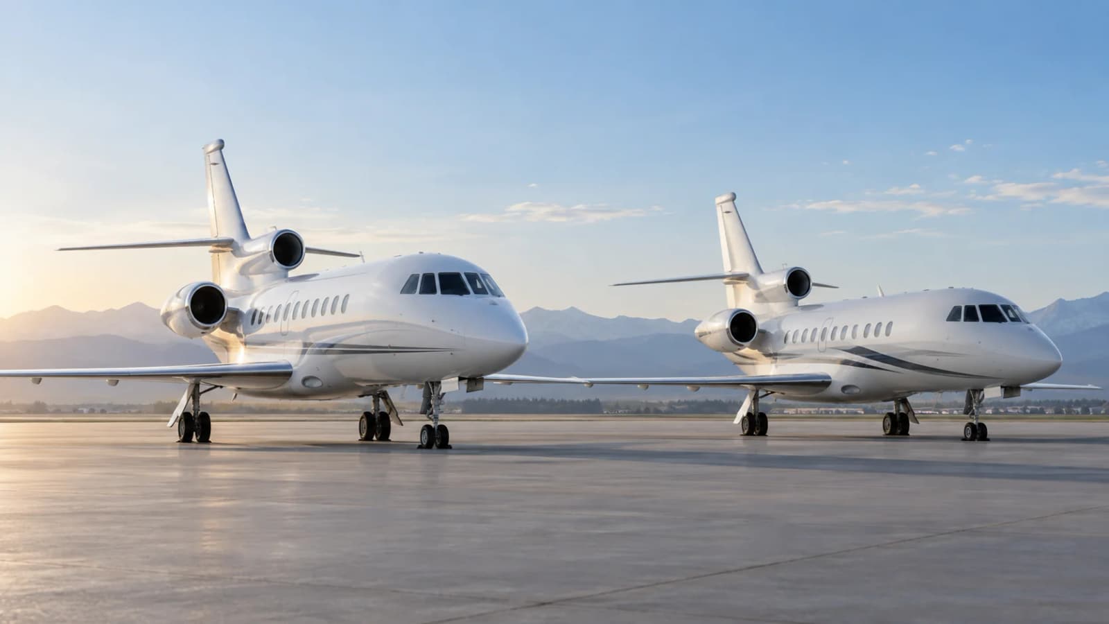 Illustrative aircraft concept used for the Falcon 900B to Falcon 900EX differential legacy Type Training record