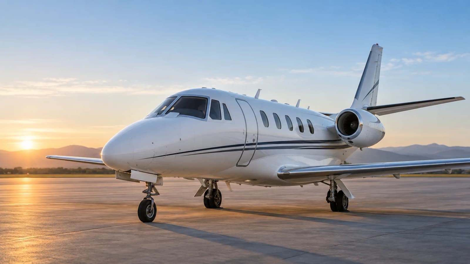 Illustrative aircraft concept used for the Cessna 560XL legacy Type Training record